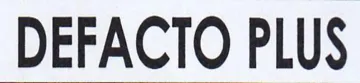 DEFACTO PLUS