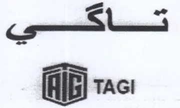 TAGI تسساكسسي trademark logo