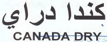 CANADA DRY- كندا دراى