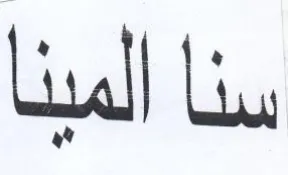 سنا المينا