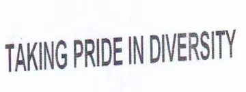 TAKING PRIDE IN DIVERSITY trademark logo