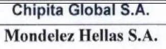 Chipita Global S.A. Mondelez Hellas S.A.