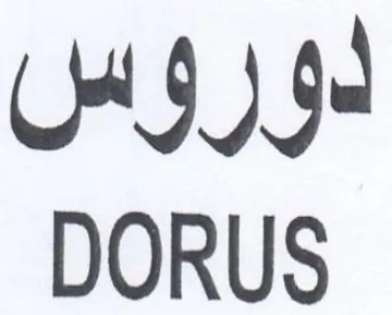 e DORUS trademark logo