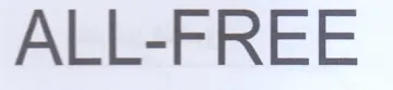 ALL-FREE trademark logo