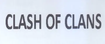 CLASH OF CLANS trademark logo