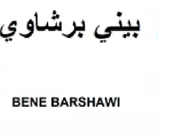 BENE BARSHAWI بيني برشاوي
