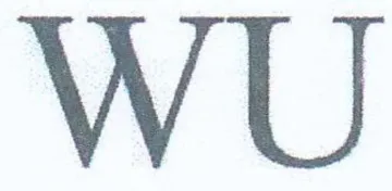 WU trademark logo