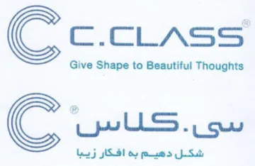 C.CLASS Give Shape to Beautiful Thoughts شكل دهيم به افكار زيبا trademark logo