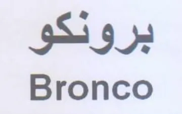 Bronco برونكو