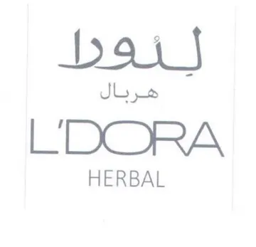 L'DORA HERBAL trademark logo