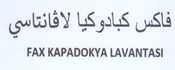 FAX KAPADOKYA LAVANTASI