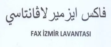 FAX iZMiR LAVANTASI فاكس ايزمير لافانتاسى