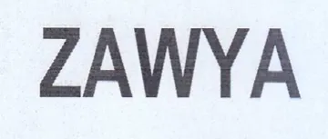 ZAWYA trademark logo