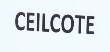 CEILCOTE trademark logo