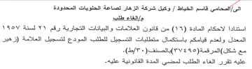 VACV 4a VY المعذل ولعدم قيامكم باستكمال متطلبات التس