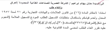 Le yall الشركة العصرية للصناعات الغذائية المحدودة
