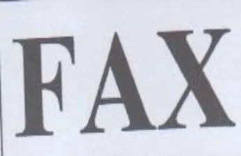 FAX