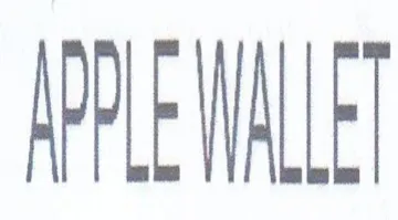 APPLE WALLET trademark logo