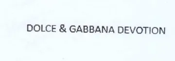 DOLCE & GABBANA DEVOTION