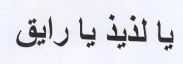 يا لذيذ يا رايق
