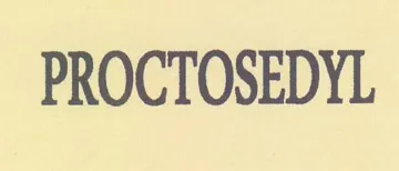 PROCTOSEDYL trademark logo