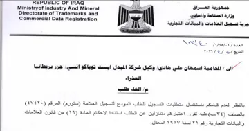 Ministryof Industry And Mineral AN يرية بل العلامات والبيانات التجارية