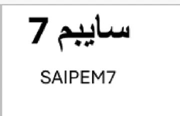 SAIPEM7 سايبم trademark logo