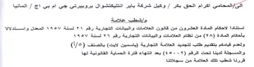 وكيل شركة باير انتليكتشوال بروبيرتي جي ام