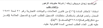 VAY Ab 7 المعدل ولعدم قيامكم باستكمال متطلبات التس