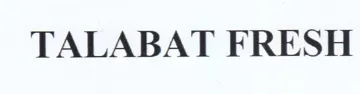 TALABAT FRESH trademark logo