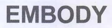 EMBODY trademark logo