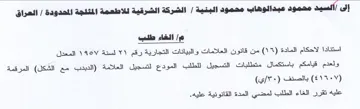inal المعدل ولعدم قيامكم باستكمال متطلبات التس