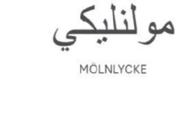 MOLNLYCKE مو دع trademark logo