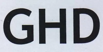 GHD trademark logo