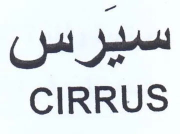 eae CIRRUS trademark logo