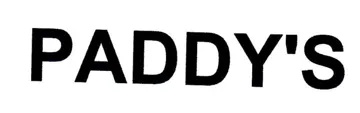 PADDY'S trademark logo