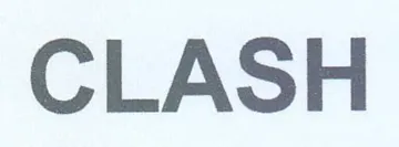 CLASH trademark logo