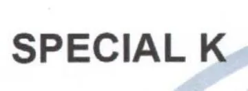 SPECIAL K