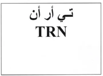 TRN ني أر أن trademark logo