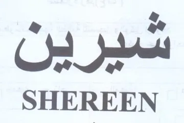 a Cat ate SHEREEN