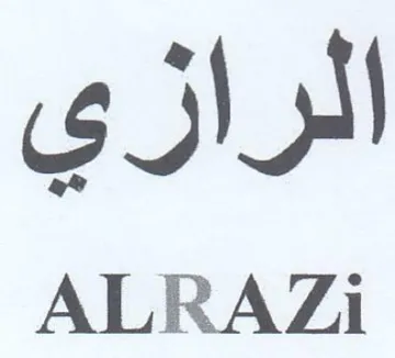 ALRAZi الرازي trademark logo