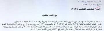 eet sare piles من قانون العلامات والبيانات التجارية رقم