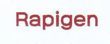 Rapigen trademark logo