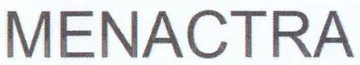 MENACTRA trademark logo