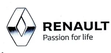 RENAULT Passion for life trademark logo