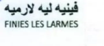 FINIES LES LARMES فينيه ليه لارميه