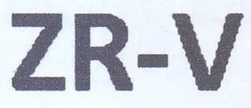 ZR-V trademark logo