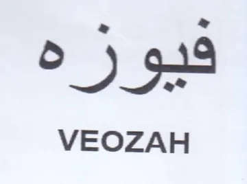 a VEOZAH trademark logo
