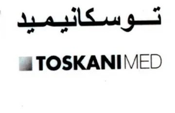 a TOSKANIMED trademark logo
