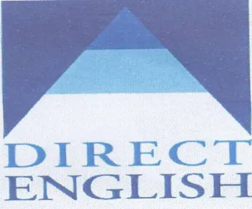 DIRECT ENGLISH trademark logo
